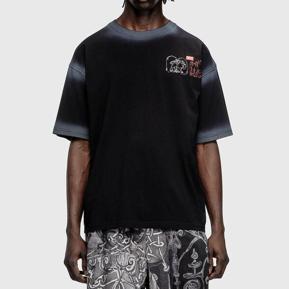 T-shirt with Sword Print