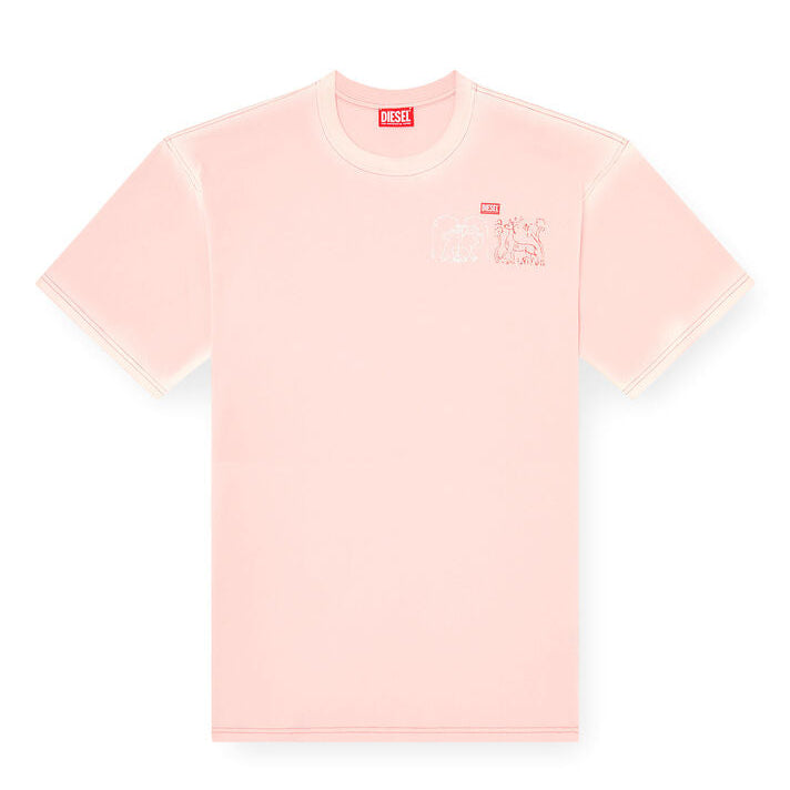 T-shirt with Sword Print