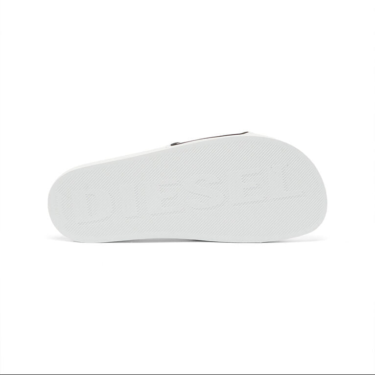 Sa-Mayemi-Rubber slides with embossed logo